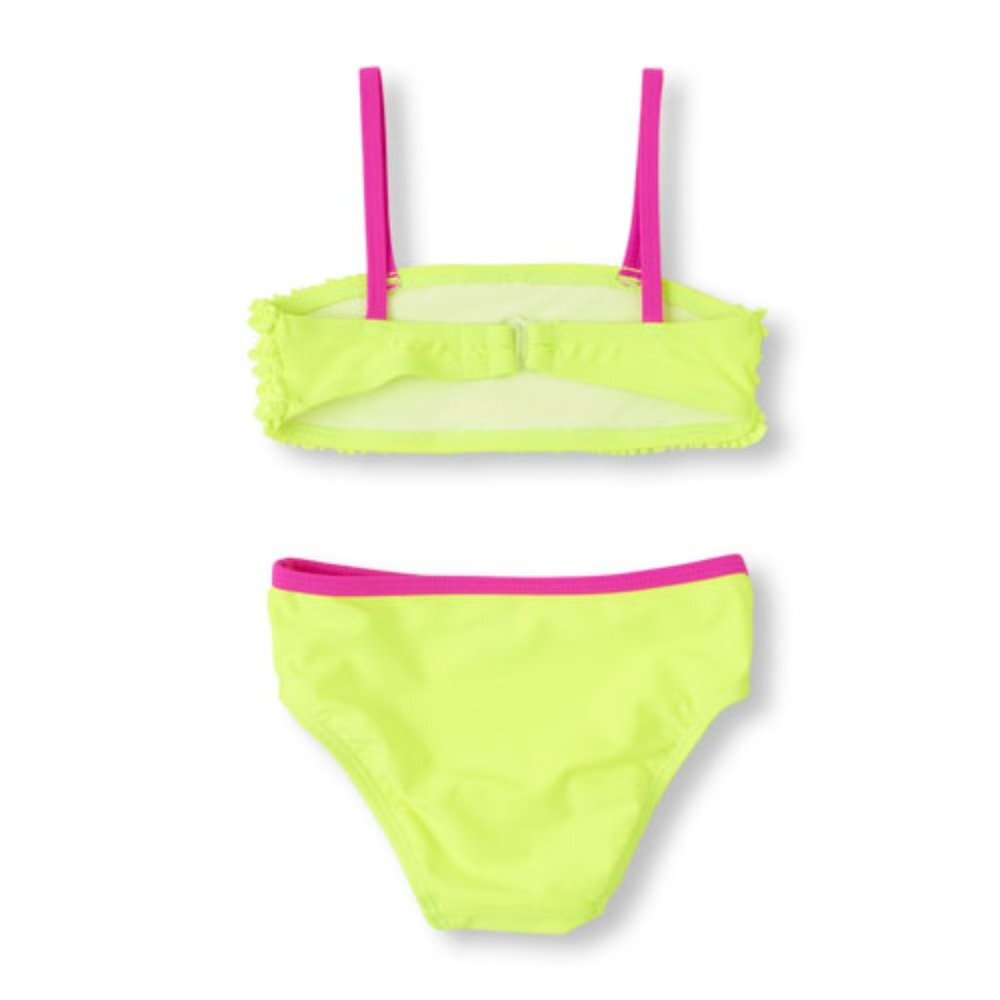 The Children's Place Girls 2-PC Swim Set Bikini UPF 50+ Lined Strap Swim… - Picture 2 of 8